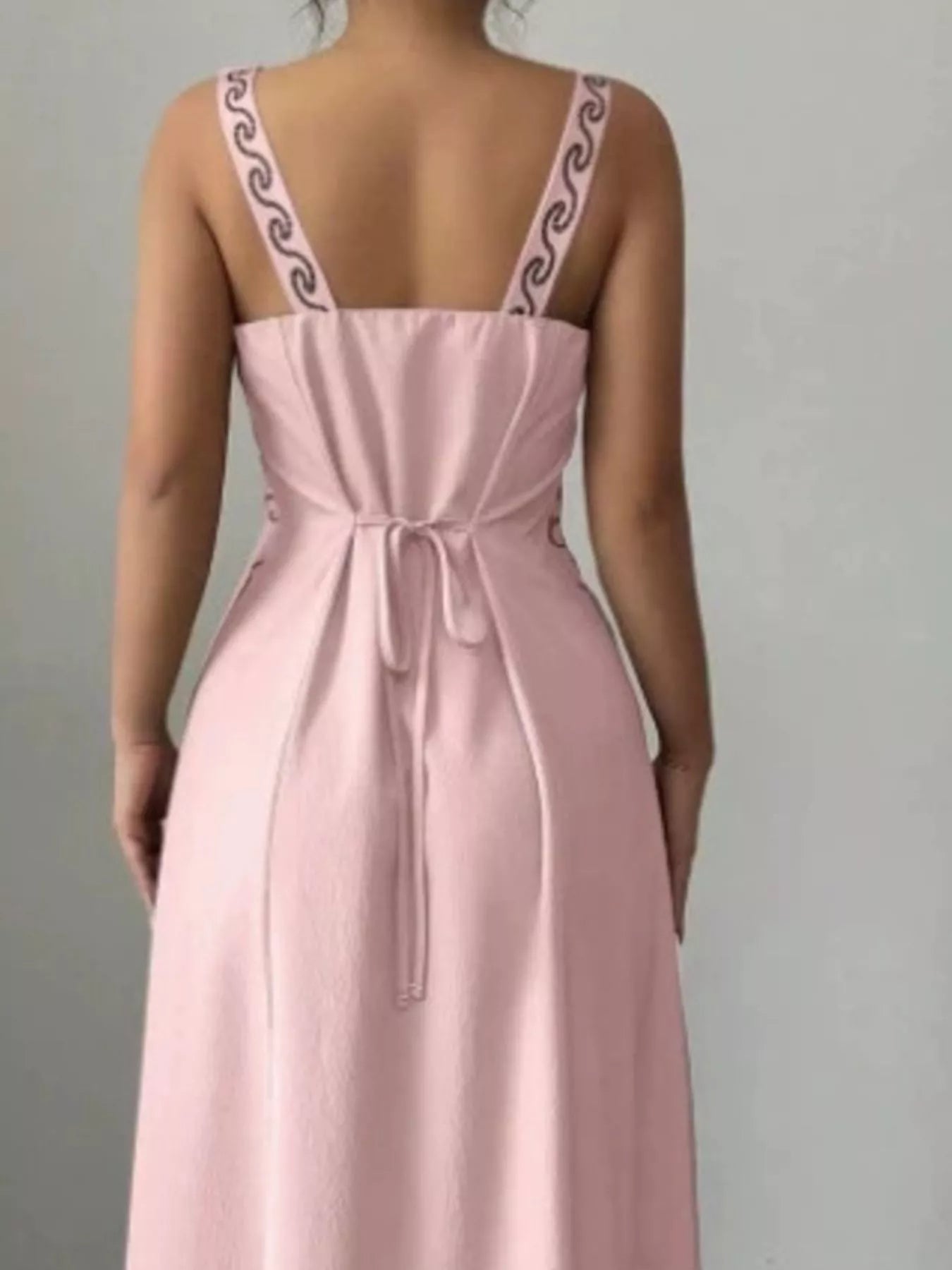 Floral Sleeveless Maxi Dress with Side Slit