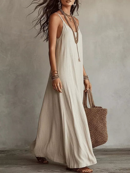 Spaghetti Strap Maxi Dress