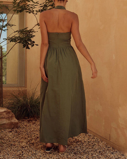 Elegant Backless Dress