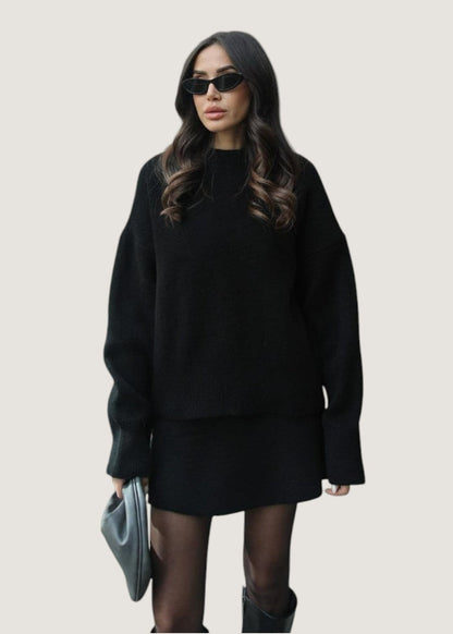 Ensemble en tricot douillet