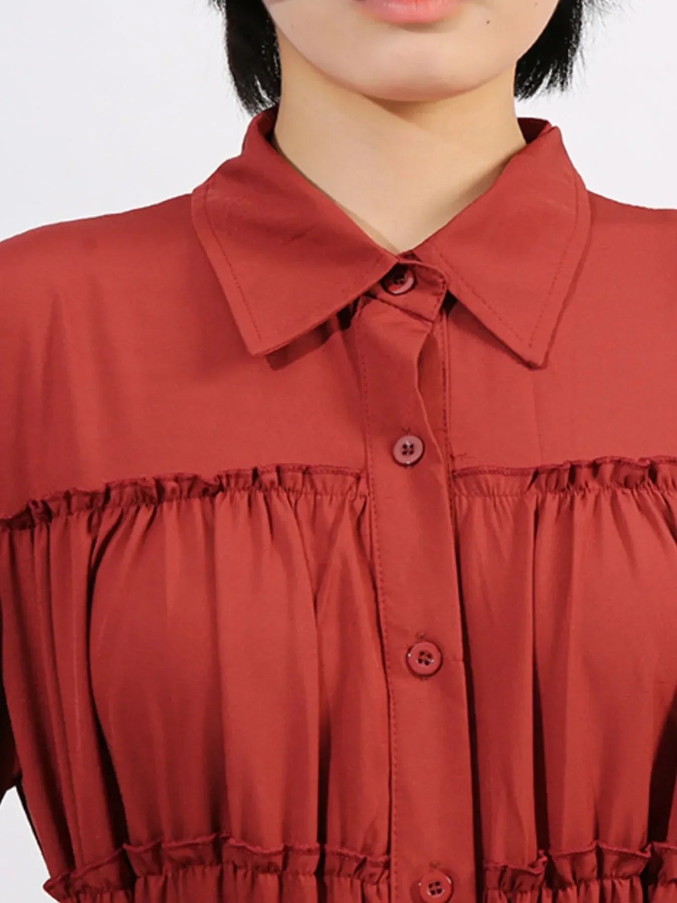 Tiered Tie Waist Maxi Dress