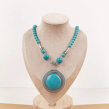 Bohemian Style Statement Pendant Necklace
