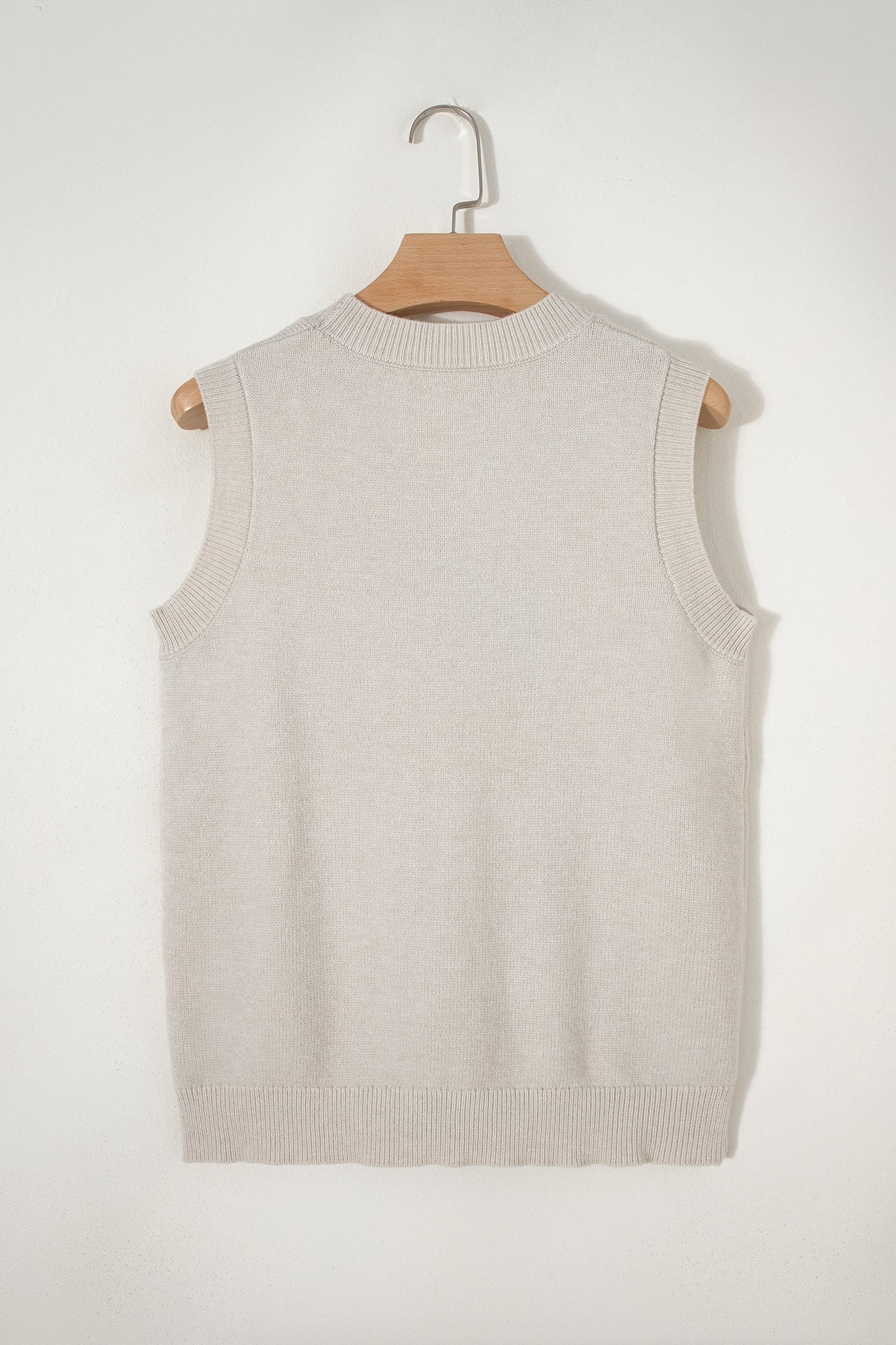 Parchment American Flag Sleeveless Sweater
