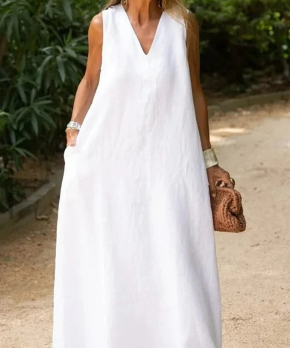 Women's Casual Angel White Dress