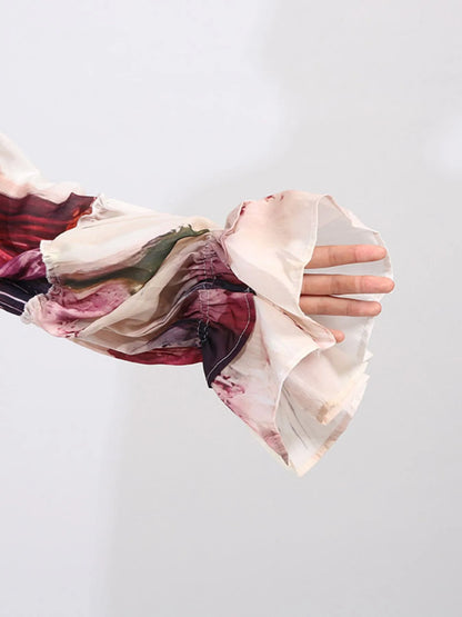 Tiered Tie Waist Maxi Dress