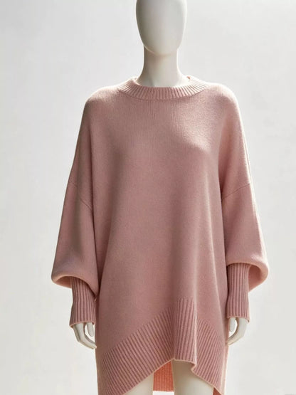 Oversized Batwing Sleeve Sweater for Women | Cozy Boutique Knit Top