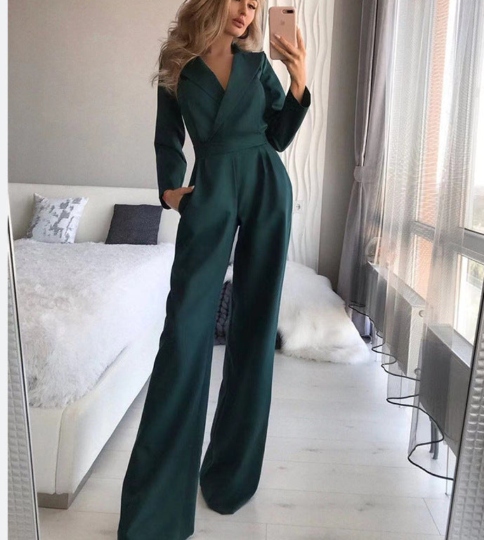 Women's Temperament Professional Jumpsuit