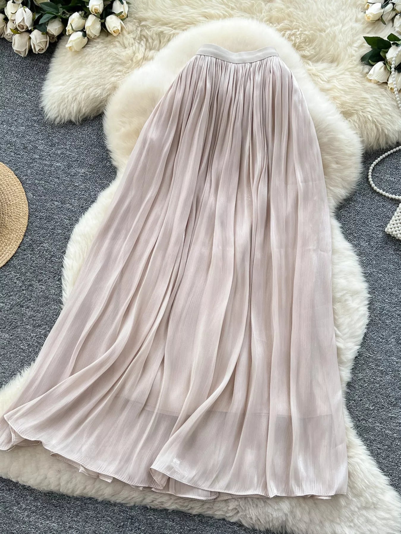 High Waist Maxi Skirt