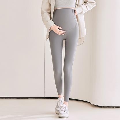 High-Waist Stretchy Yoga Pants for Pregnancy & Postpartum