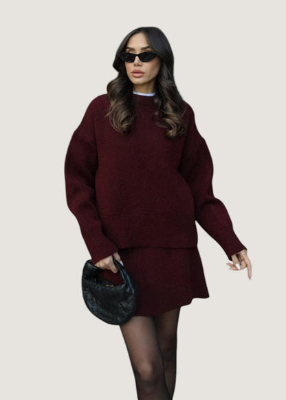 Ensemble en tricot douillet