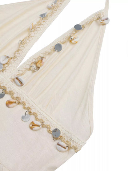 Halter Neck Tiered Dress