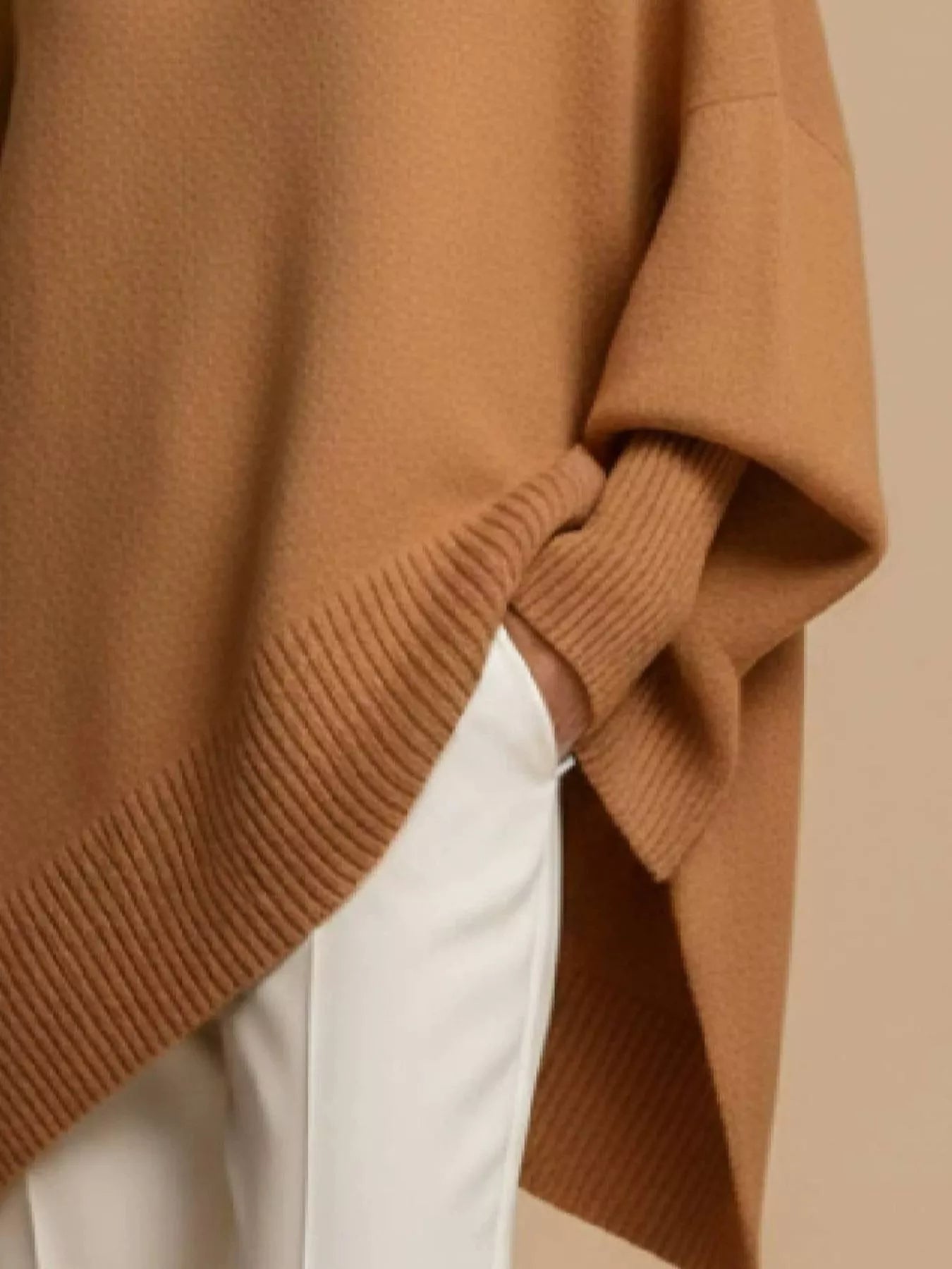 Oversized Batwing Sleeve Sweater for Women | Cozy Boutique Knit Top