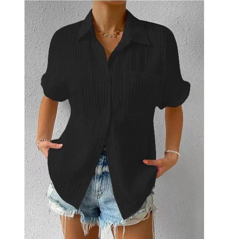 Women's Casual Short Sleeves Shirt