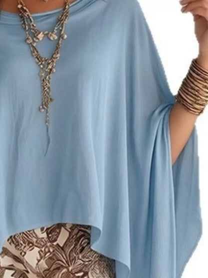 Oversized Batwing Sleeve Flowy Top for Women | Plus Size Boutique Top