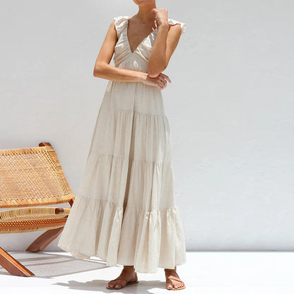 Vacation Style Seaside Muse Maxi Dress