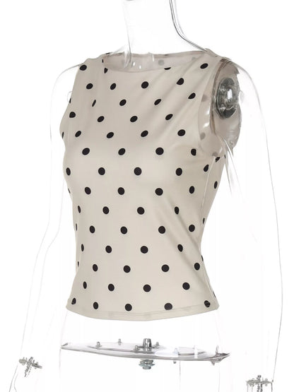 Polka Dot Tank Top