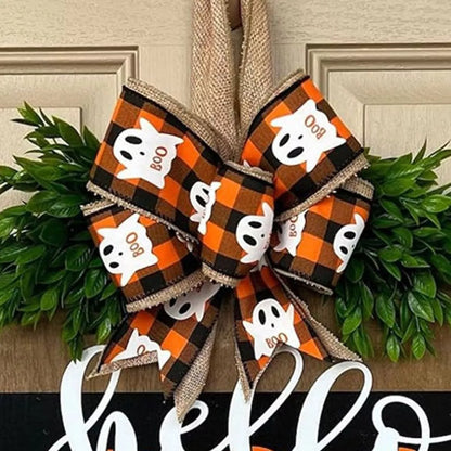 Hello BOO Halloween Decorative Wooden Door Hanger