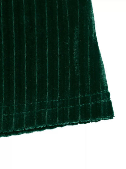 Ribbed Keyhole Long Sleeve Mini Dress